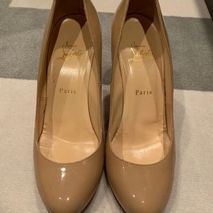 Louboutin wedge shoes